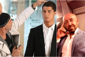 Šveicarijoje rastas peiliu subadytas asmeninis C. Ronaldo kirpėjas