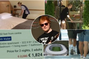 E. Sheerano koncertas atneš nauda visai Lietuvai: nakvynės kaina viršija ir 2 tūkst. eurų?