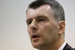 M. Prochorovas parduoda 49 proc. NBA klubo akcijų