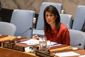 N. Haley sukritikavo D. Trumpą už jo tylą dėl A. Navalno mirties