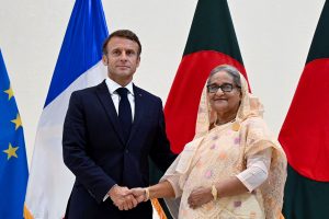 E. Macronas lankosi Bangladeše, siekia įtvirtinti Prancūzijos strategiją Pietų Azijoje