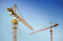 Euro zonos statybų sektorius gegužę susitraukė stipriausiai per trejus metus