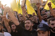 „Hezbollah“ Šiaurės Izraelyje teigia surengusi dronų ataką