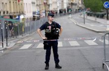 Po sabotažo Prancūzijoje sulaikytas kraštutinių kairiųjų pažiūrų aktyvistas