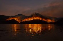 Rusiją ir Šiaurės Ameriką siaubia didžiuliai gamtiniai gaisrai