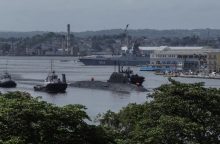 Rusijos atominis povandeninis laivas išplaukė iš Kubos