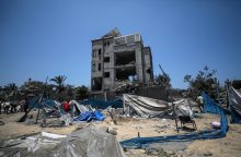 Izraelis praneša apie aukšto rango „Hamas“ vado žūtį Gazos Ruože