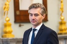 Ukrainoje besilankantis Ministrų kabinetas susitiks su V. Zelenskiu, kitais vadovais