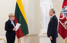 Prezidentas Seimui pateikė I. Šimonytės kandidatūrą į ministrės pirmininkės pareigas