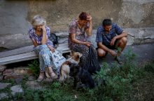 Per mikroautobuso avariją Ukrainoje žuvo keturiolika žmonių