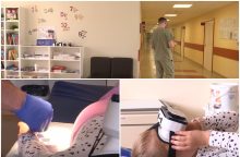 Šiaulių ligoninėje – virtualios realybės akiniai: atsakė, kodėl tai naudinga