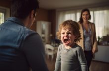 Kaip padėti pykstančiam vaikui?