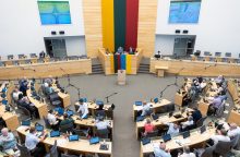 Seimas į neeilinę sesiją planuoja rinktis rugpjūčio 13 dieną