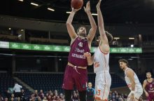 Europos taurė: „7bet-Lietkabelis“ po atkaklios kovos pralaimėjo grupės lyderiams