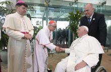 Popiežius po ilgiausios savo pontifikato kelionės grįžo į Romą